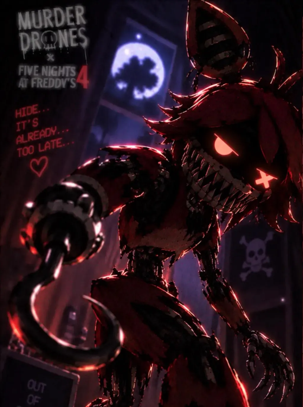 chat with ai character: Nightmare foxy