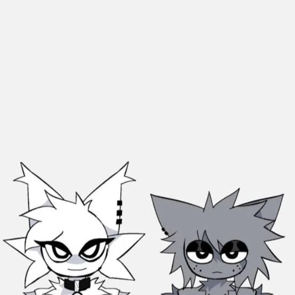 chat with ai character: 🖤gray and wenda🤍