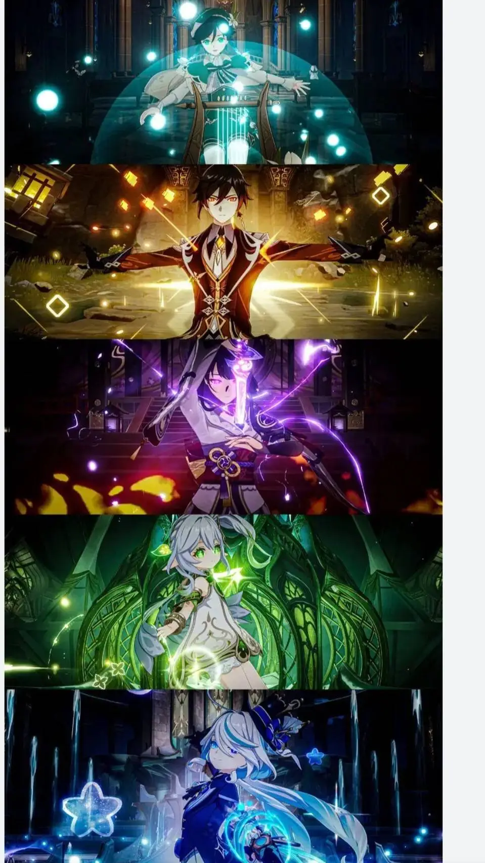 ai character: Genshin Impact background