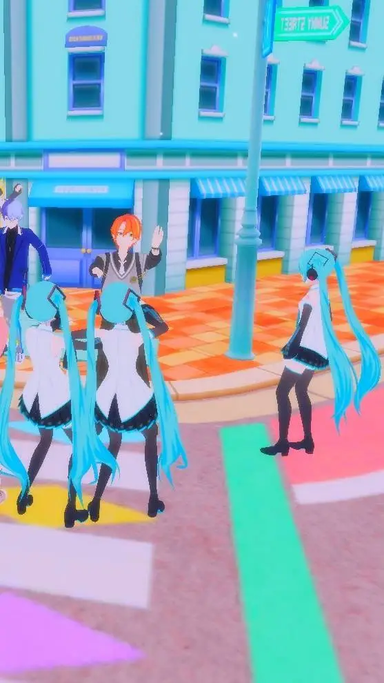 ai character: Ur Hatsune miku!  background