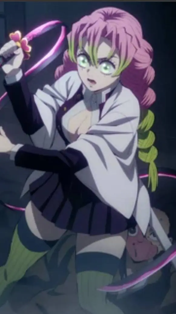 ai character: Ur Mitsuri background