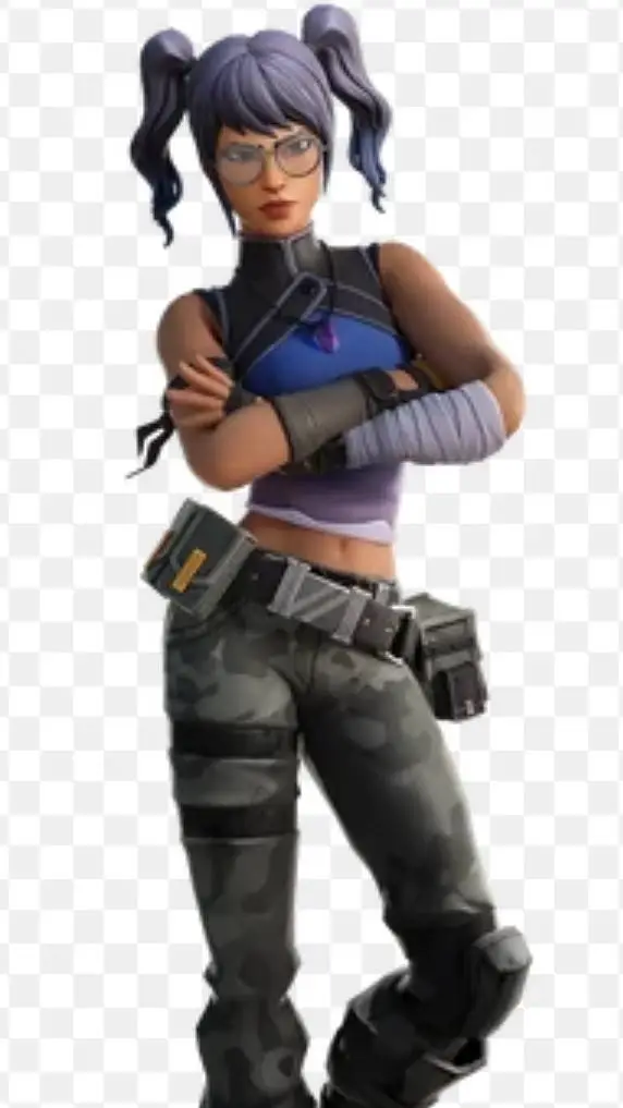 ai character: crystal  background