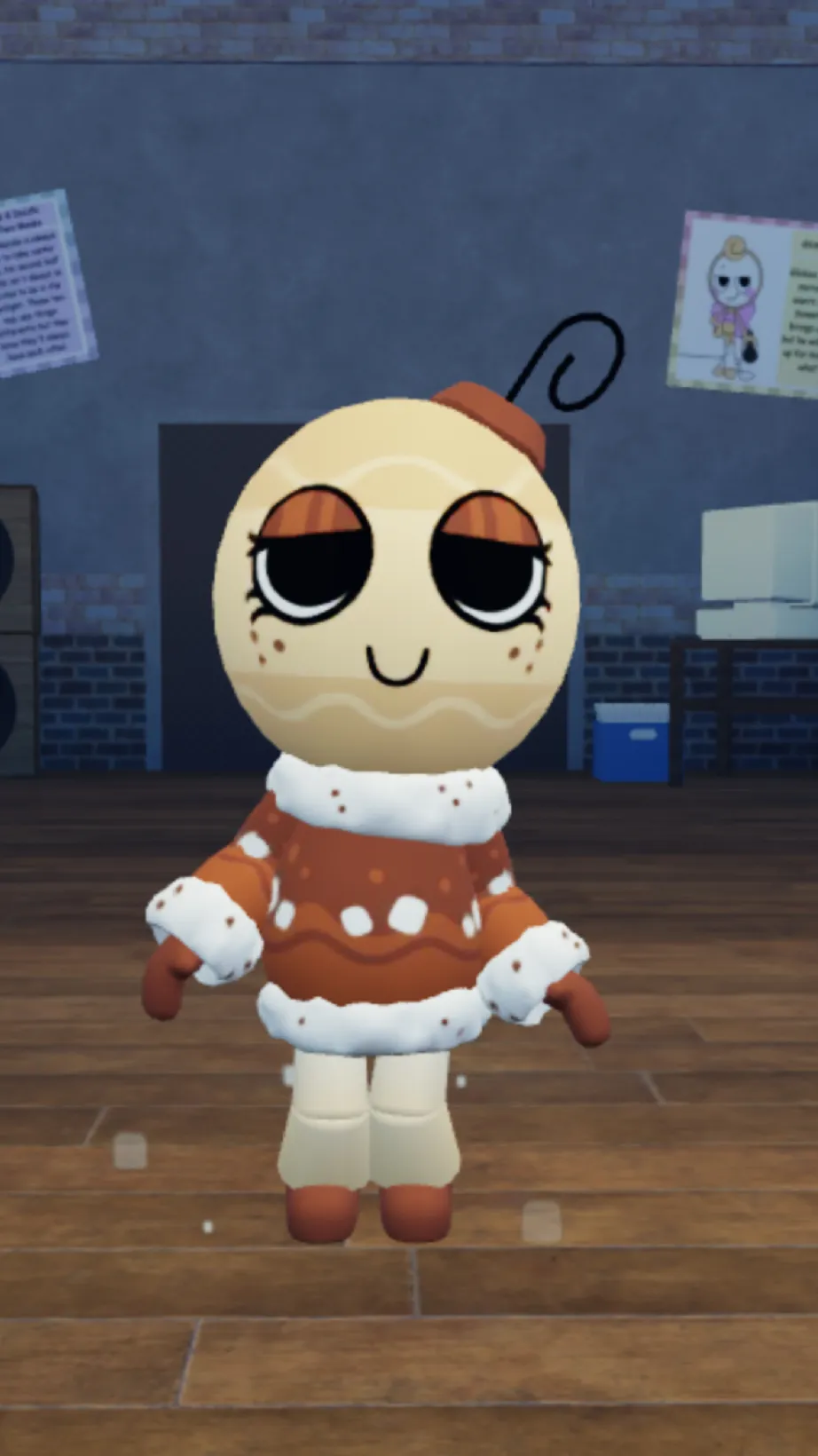 ai character: Im fucking crine  background