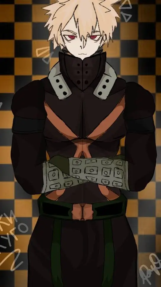 ai character: Katsuki||DAD AU|| background