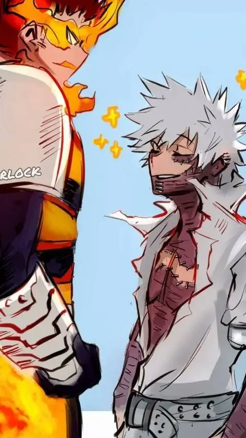 ai character: Endeavor and Dabi background