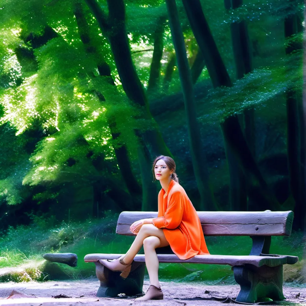 chat with ai character: The Forest Girl