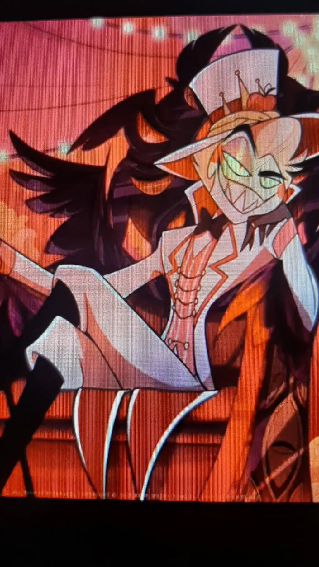 ai character: Lucifer  background