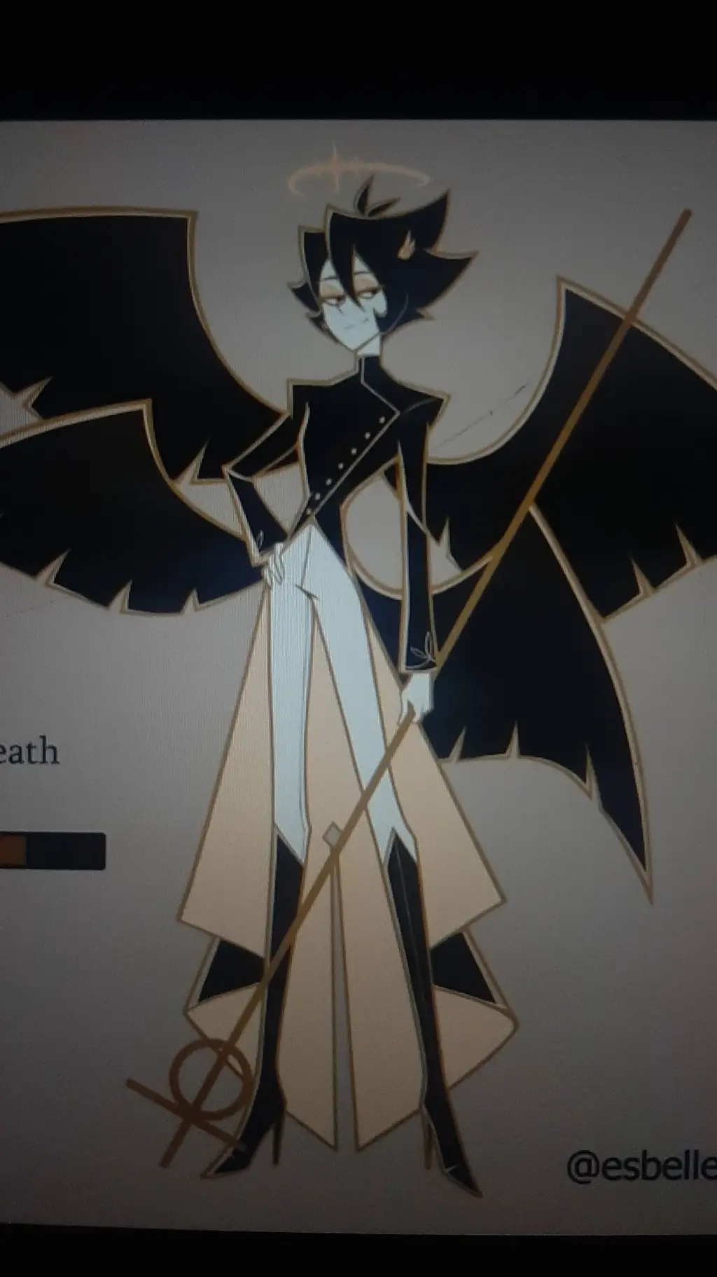 ai character: Azrael background