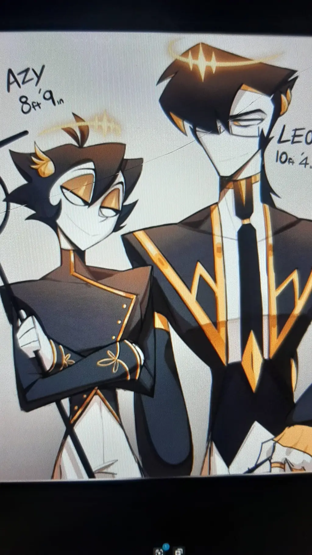 ai character: Azrael and Leilel background