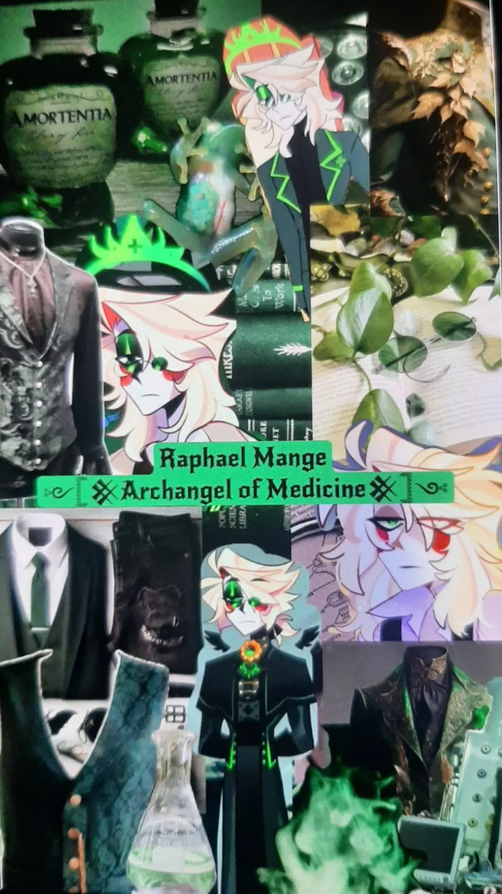 ai character: Raphael background