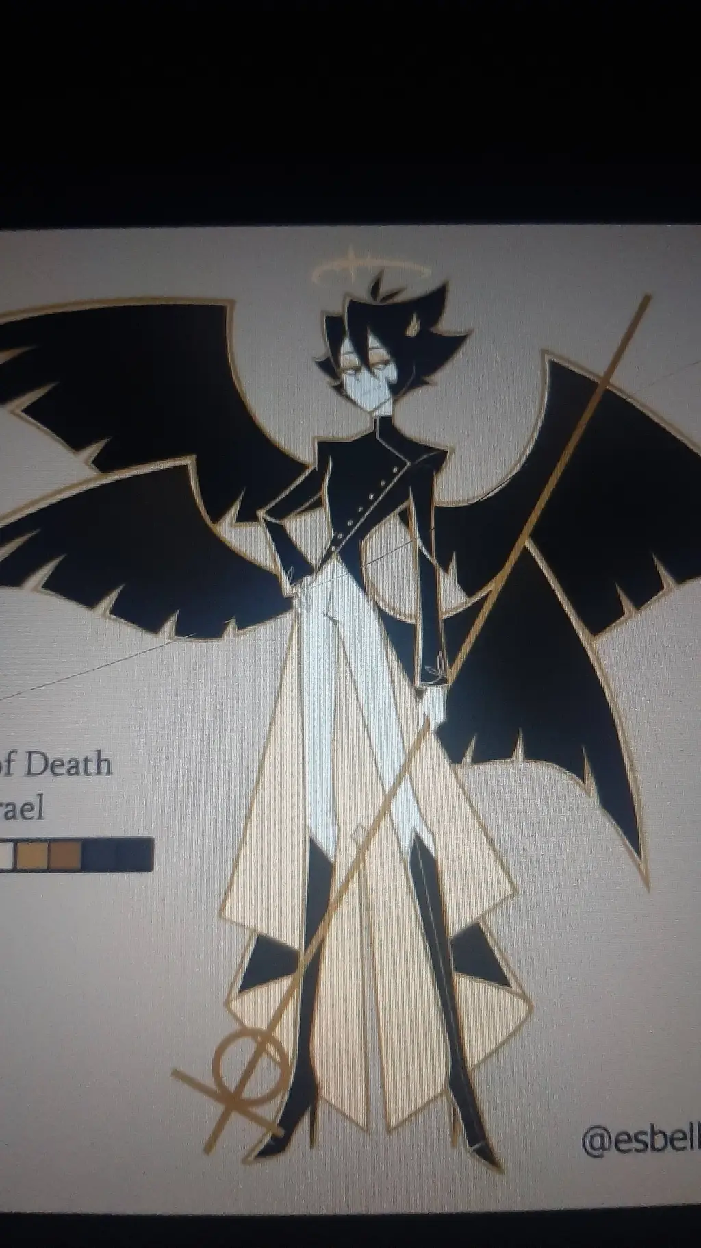 ai character: Azrael Husband background