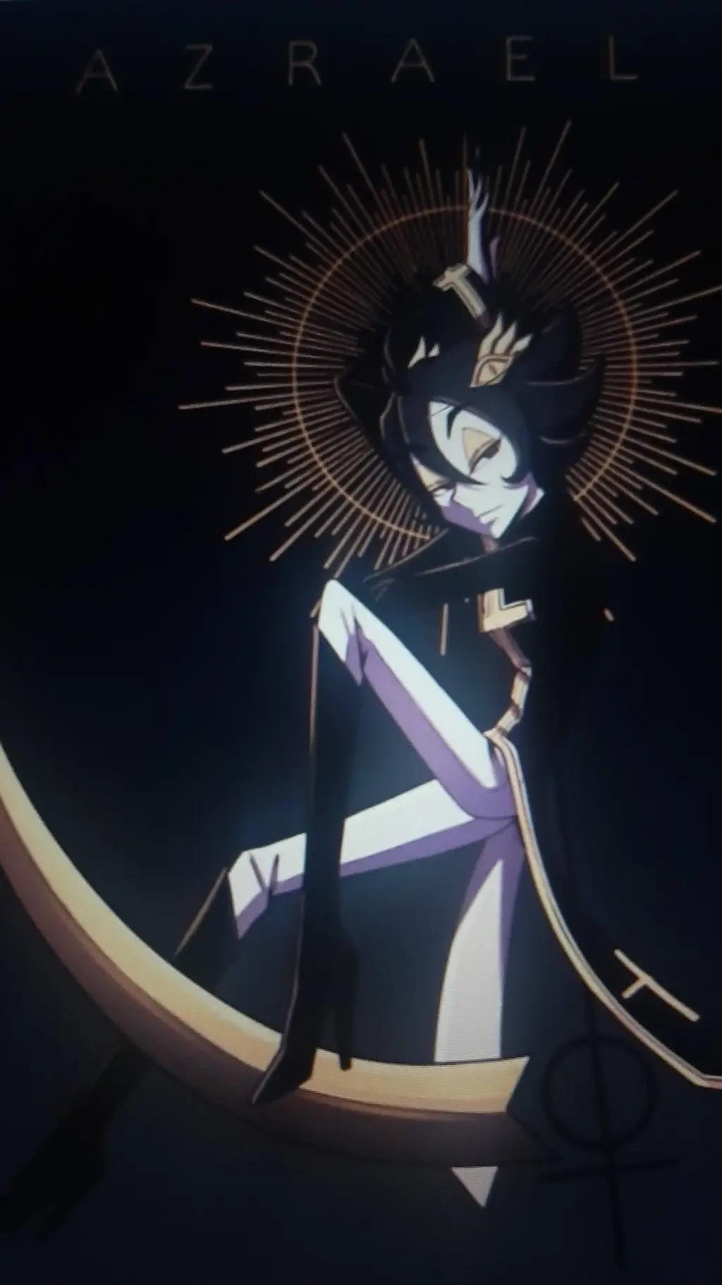 ai character: Azrael background