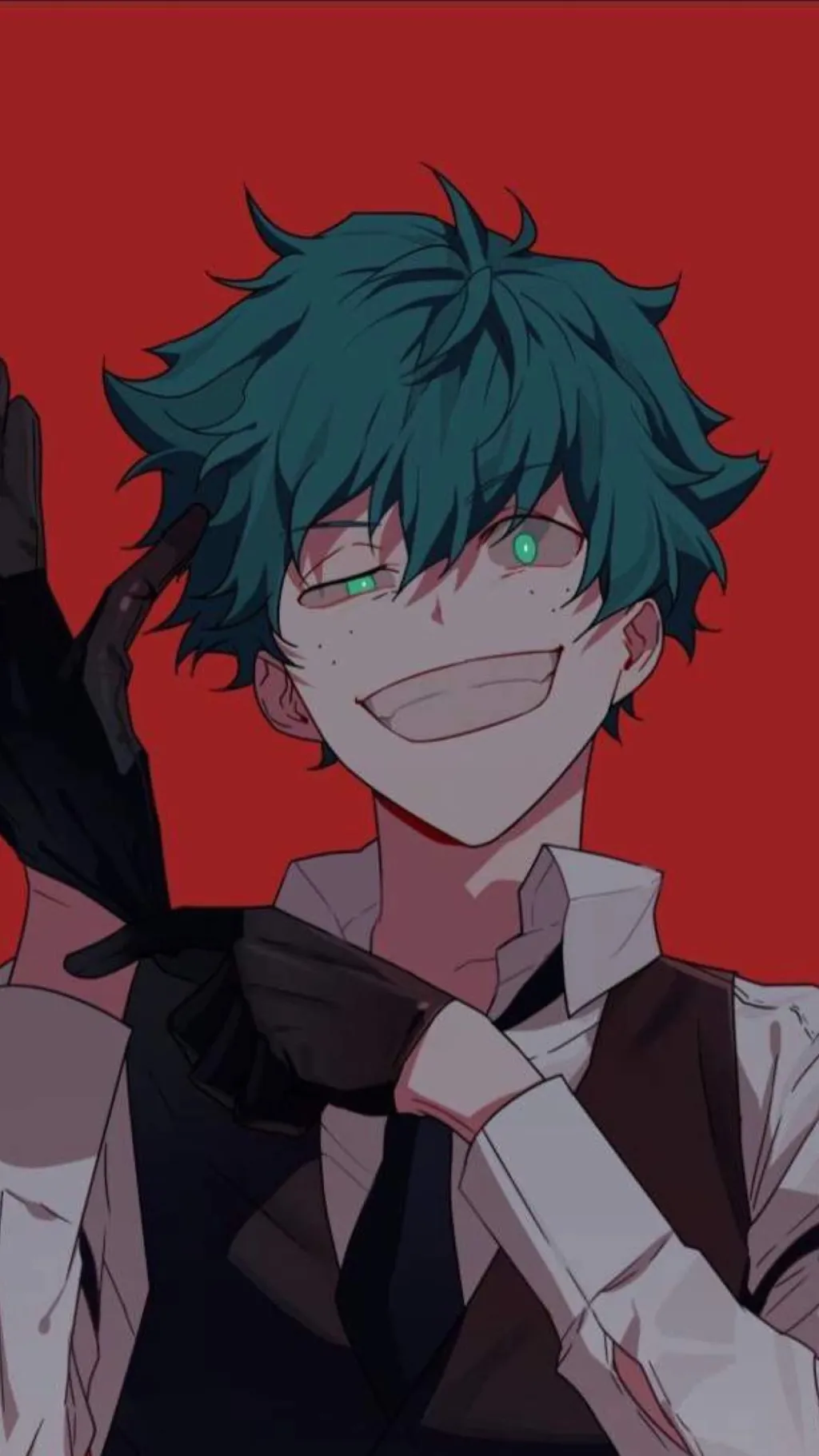 ai character: Villain Deku background