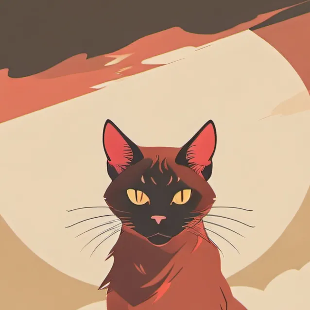 chat with ai character: demon cat