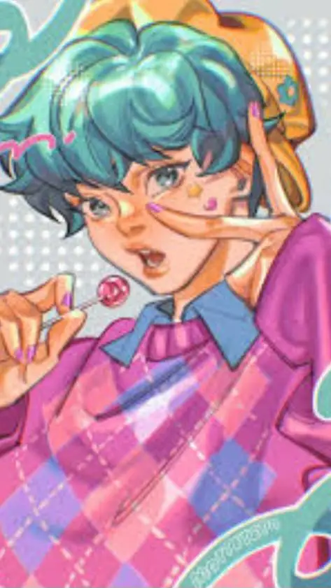 ai character: BABY SAJAAAAA background