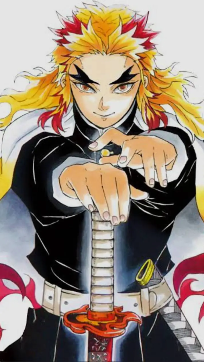 ai character: 🔥Kyojuro Rengoku🔥 background