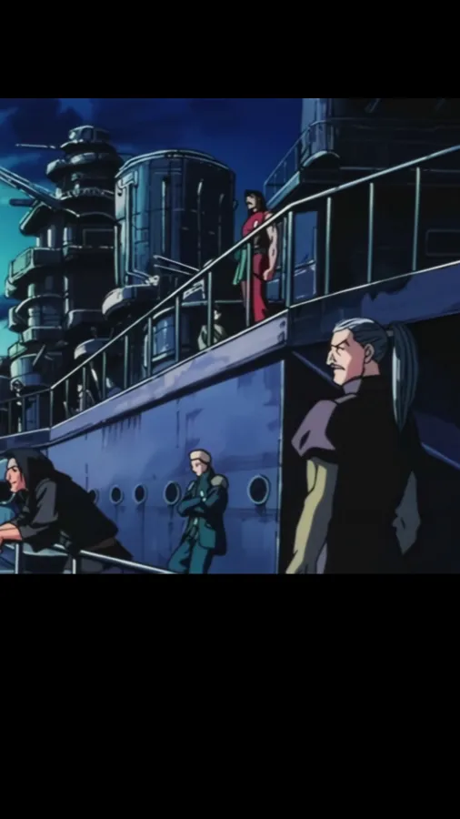 ai character: HxH Ship Exam background