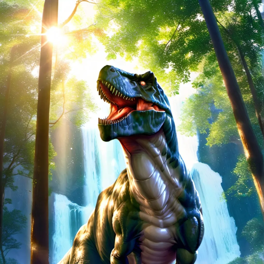 chat with ai character: Dinasour suit