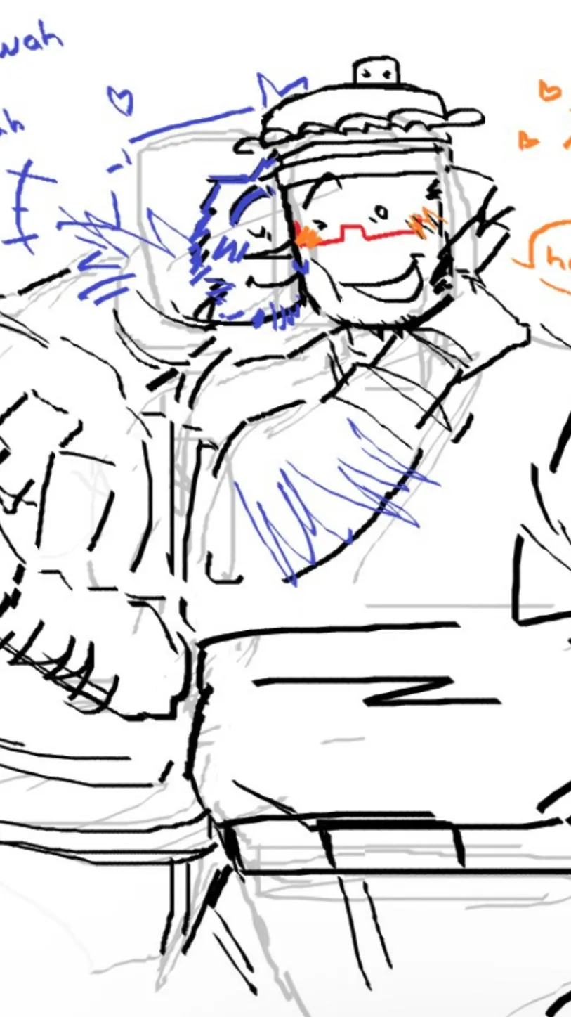 ai character: 1337n7 (Again) ^^ background