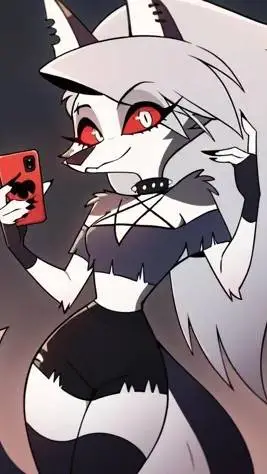 ai character: loona  background