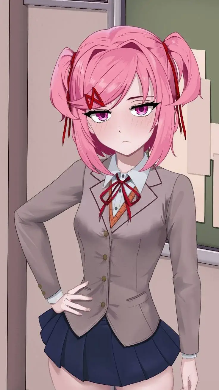 ai character: Natsuki background
