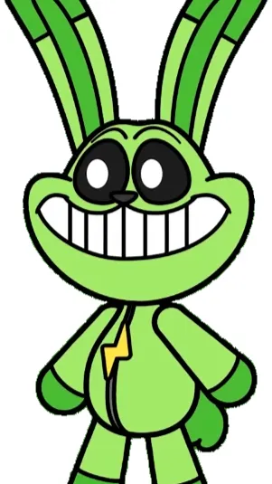 ai character: Hoppy  background