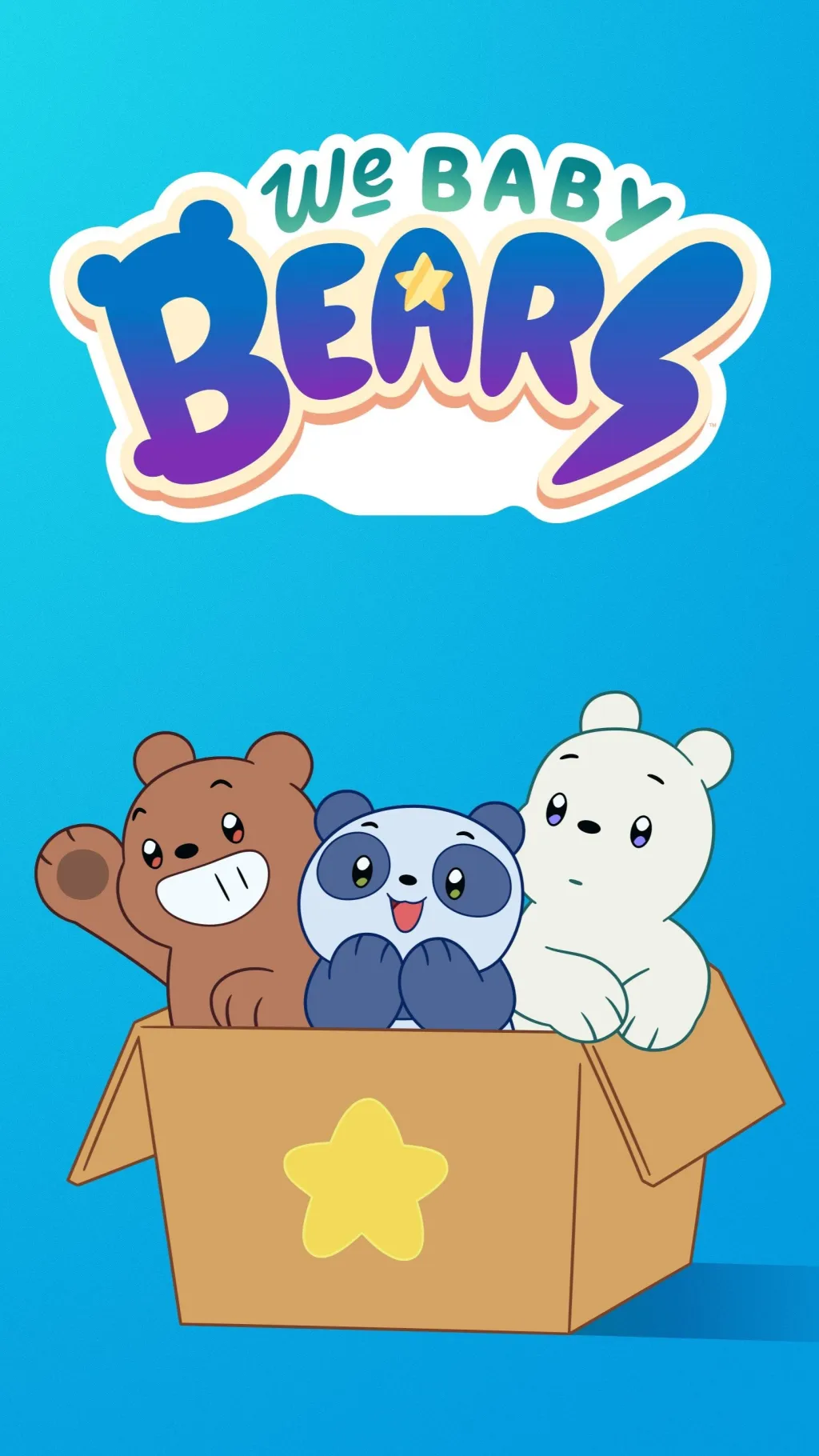 ai character: baby bears  background