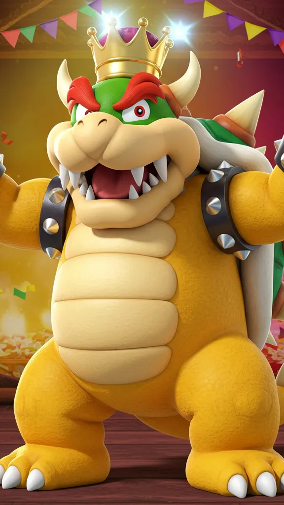 ai character: Bowser background