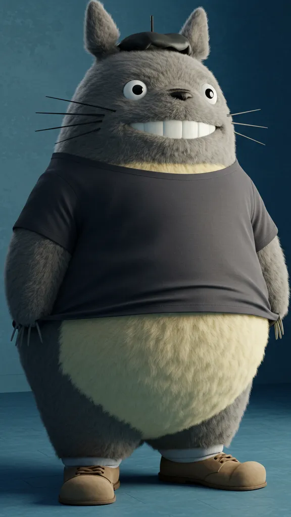 ai character: Totoro background