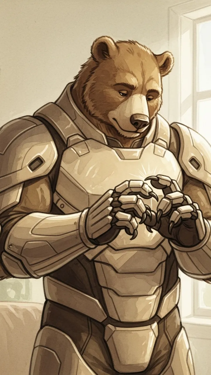 Talkie AI - Chat with Guardian bear 