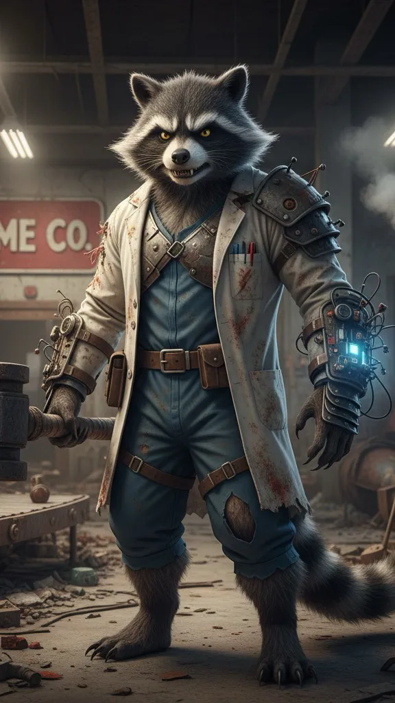 Talkie AI - Chat with Rocket raccoon 