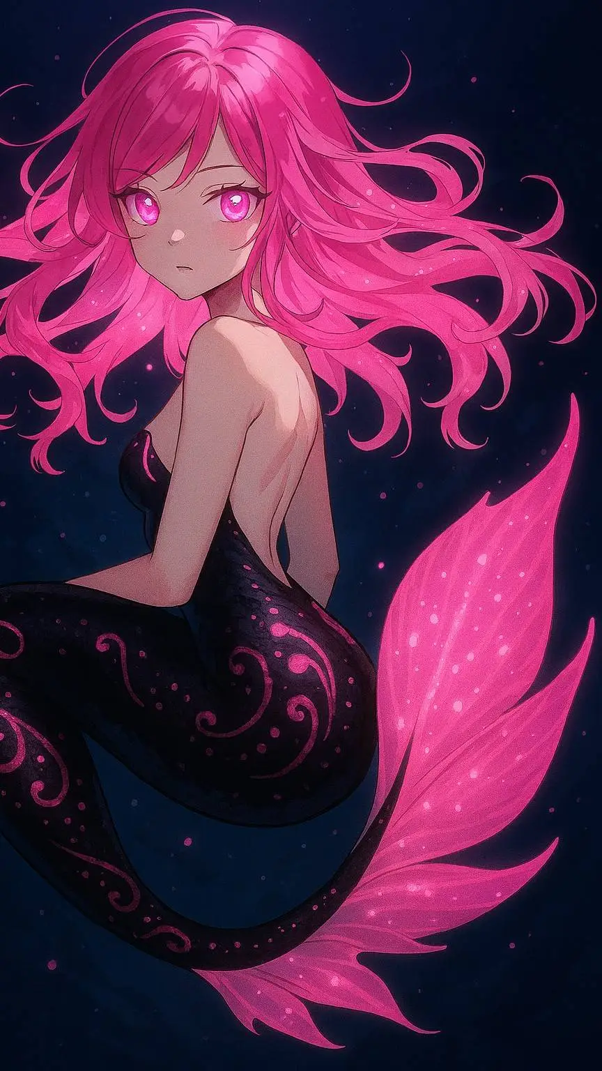 ai character: Coral  background