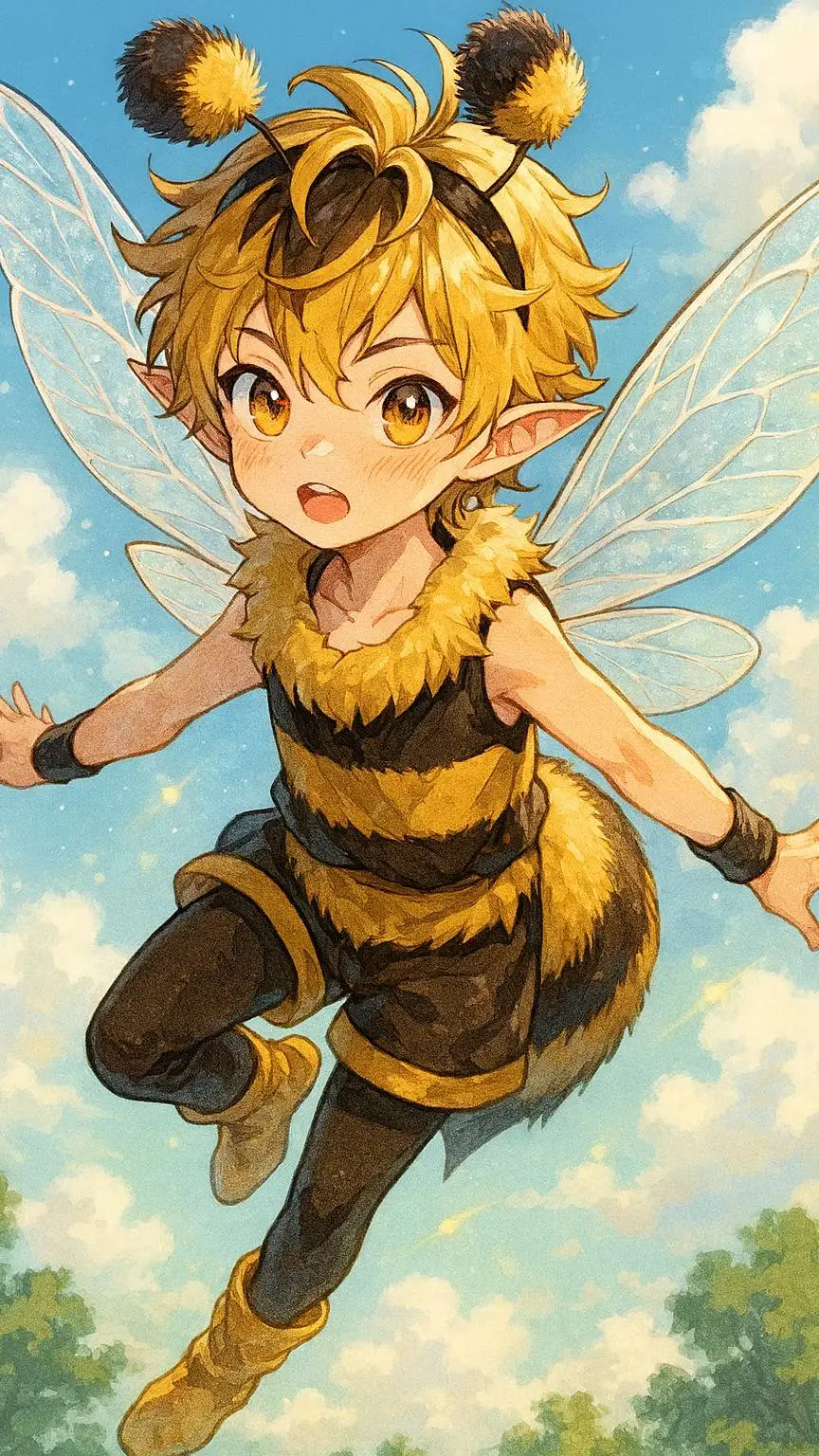 ai character: Pollen background