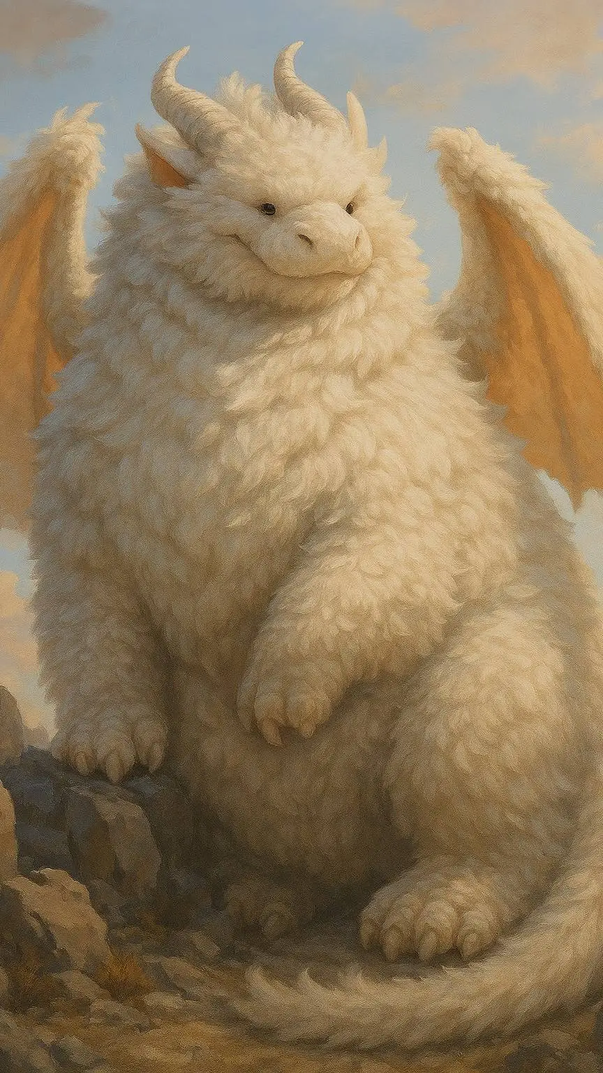 ai character: Floof  background