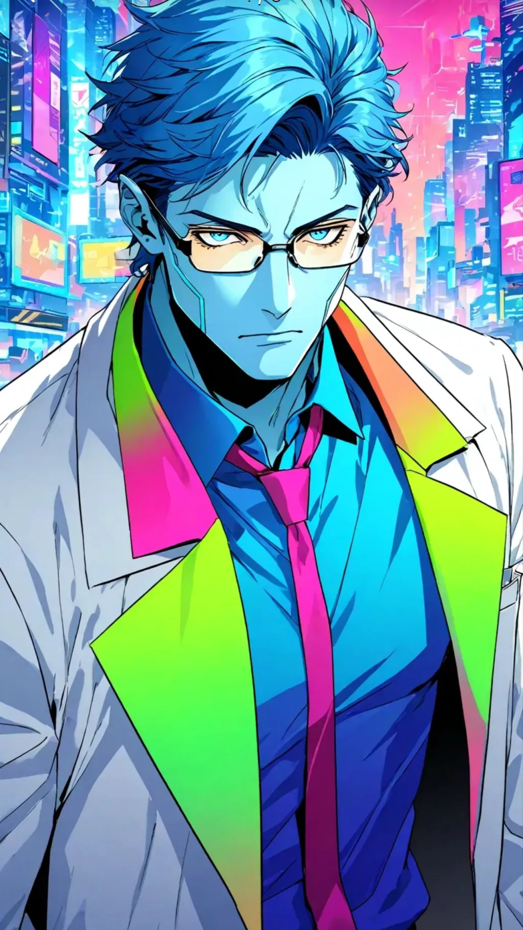 ai character: Dr. Velnir Avas  background