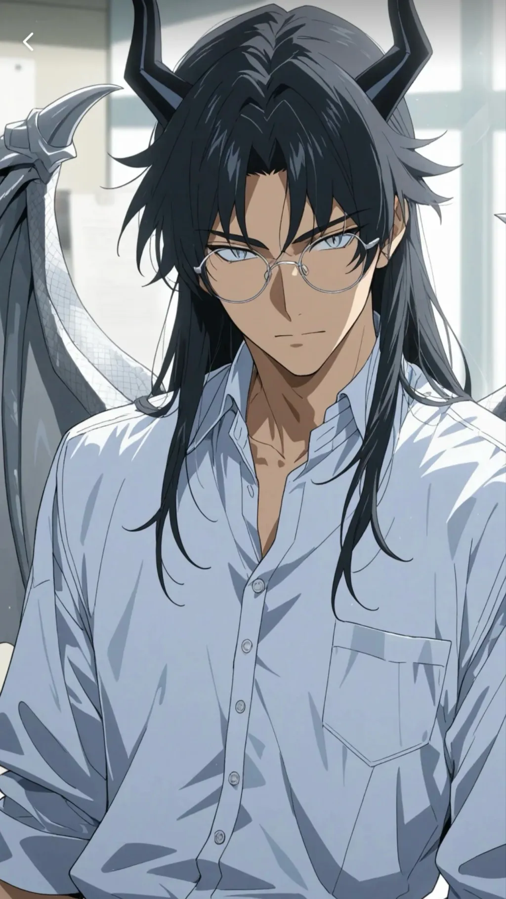 ai character: Renji Greystone  background