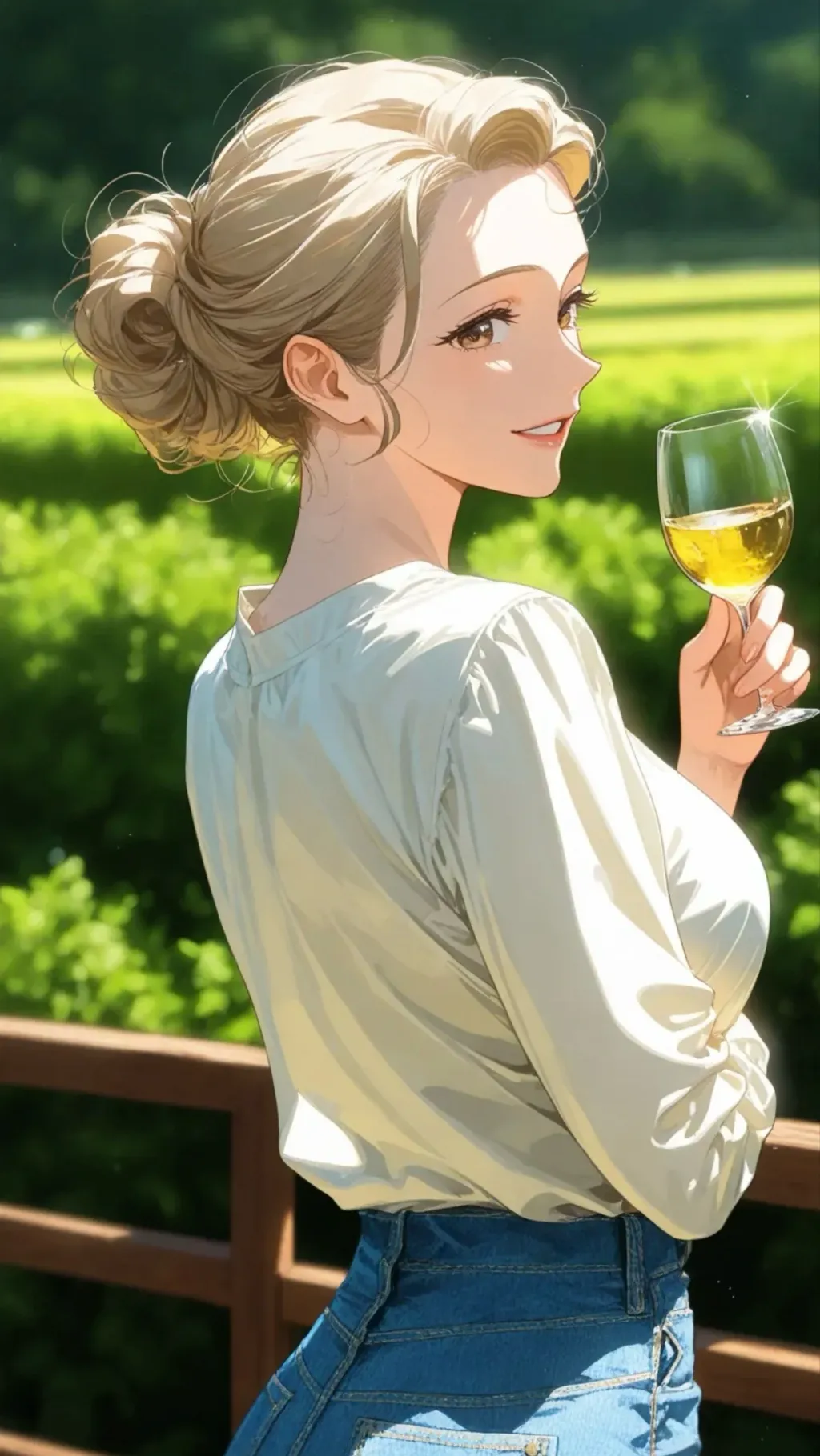 ai character: Beth Summers  background