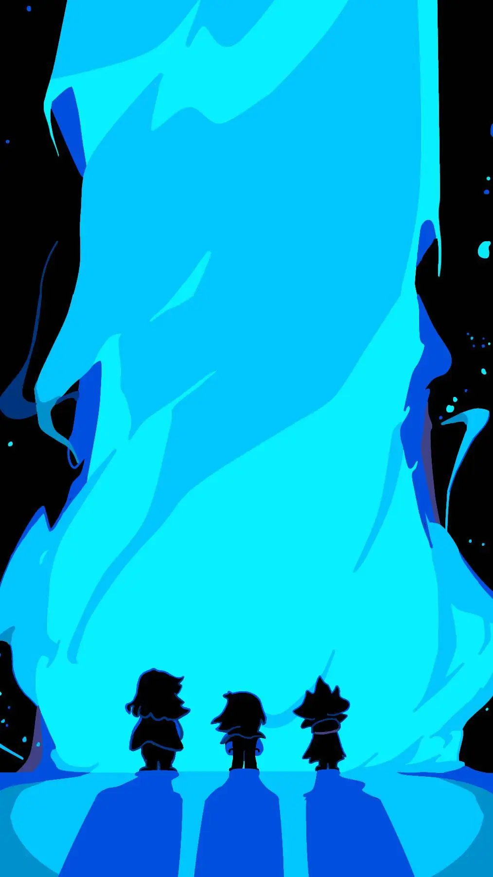 ai character: Deltarune :) background