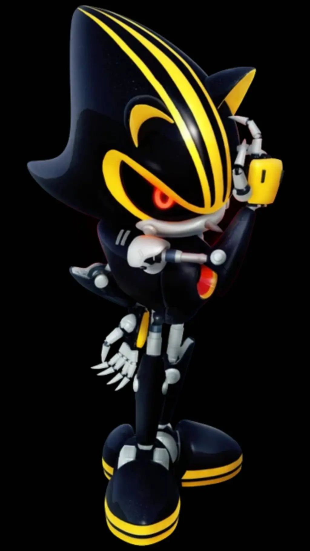 ai character: metal sonic 3.0 background
