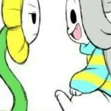 chat with ai character: temmie X flowey