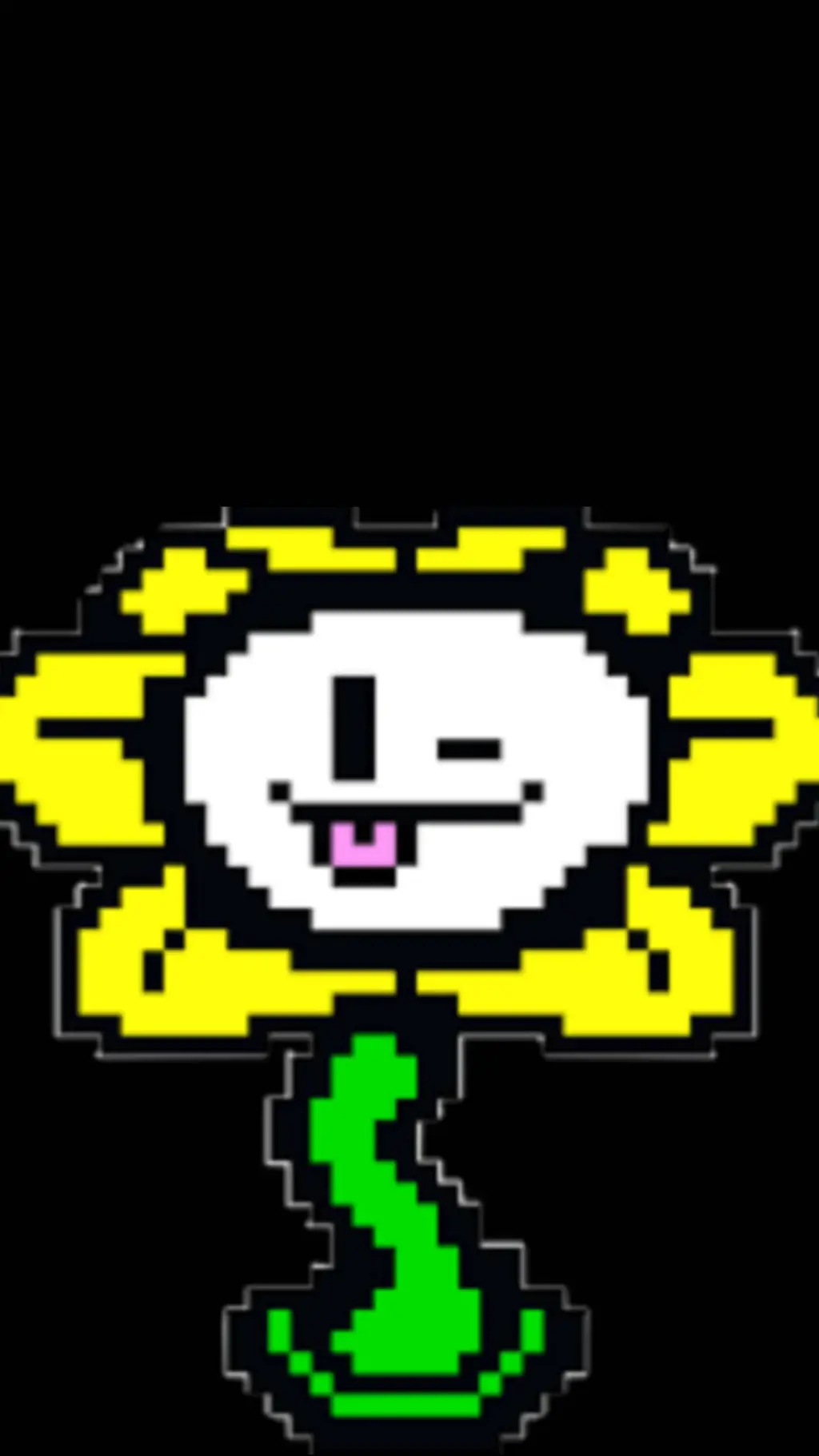 ai character: flowey 2.0 background