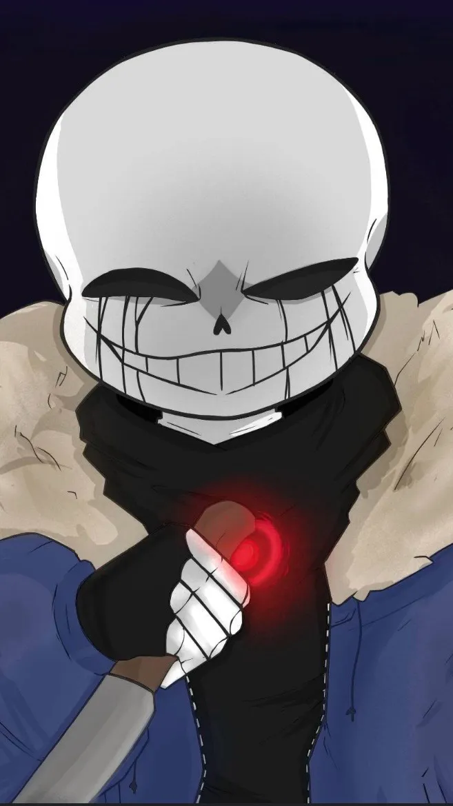 ai character: Killer sans  background