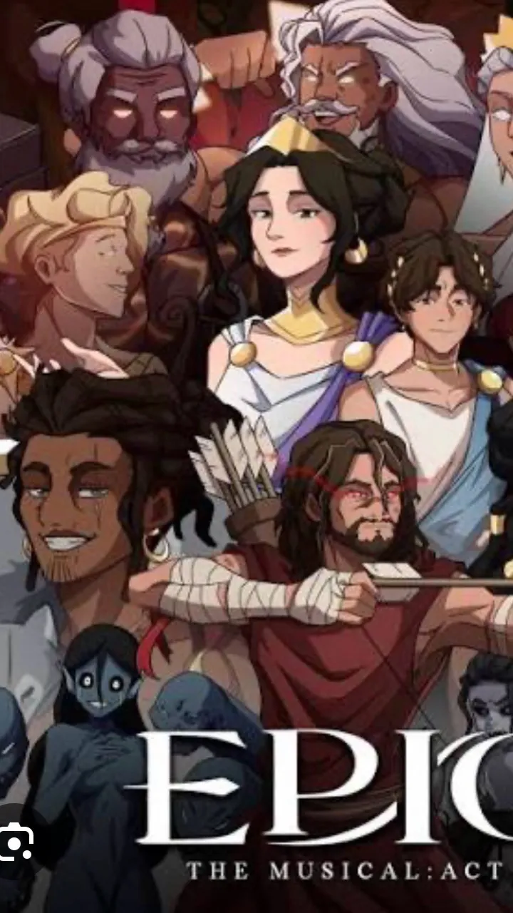 ai character: Epic the musical  background