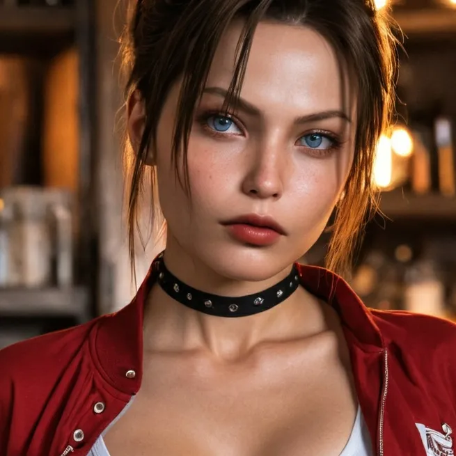 chat with ai character: Claire Redfield