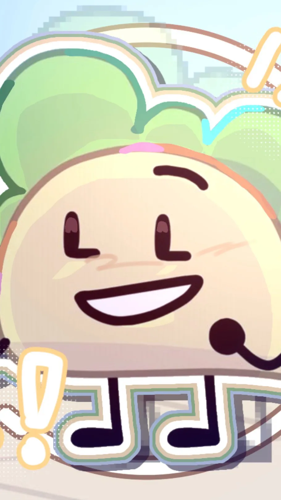 ai character: Taco background