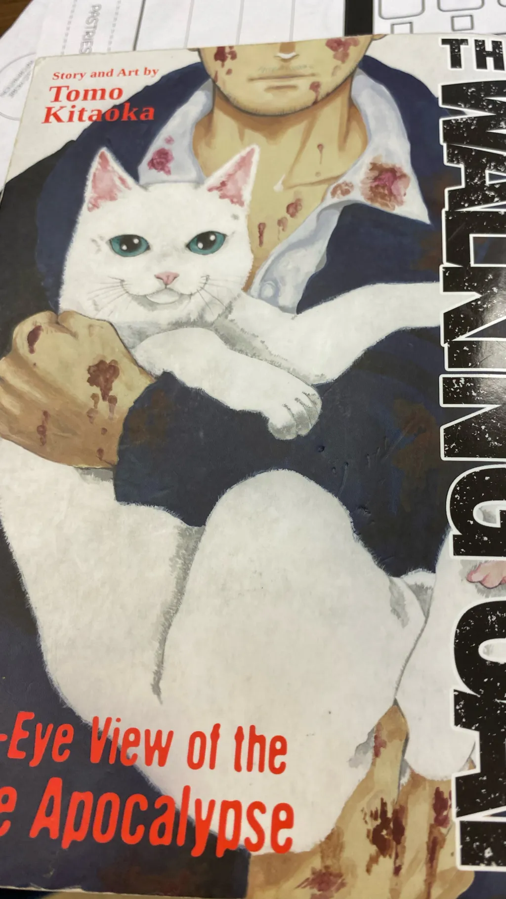ai character: The walking cat. background