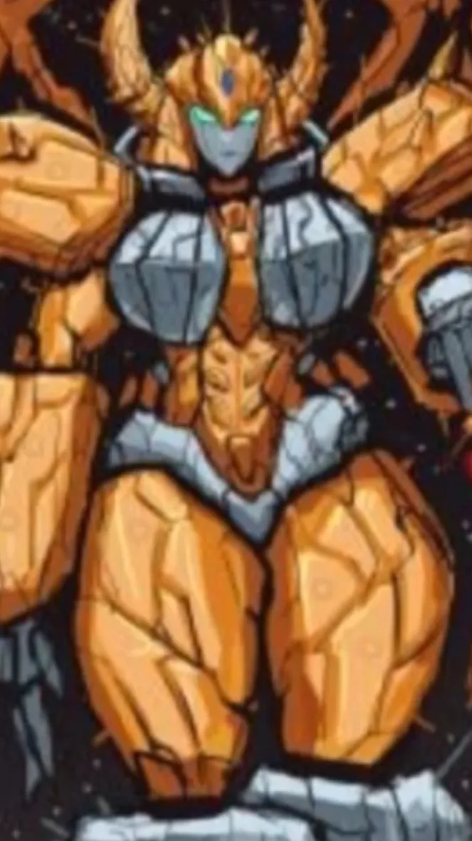 ai character: Female unicron background