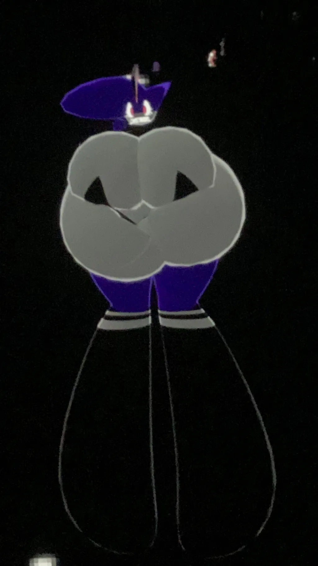 ai character: Miss monsterpaws background