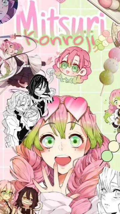 ai character: shinobu Xyou mitsu background