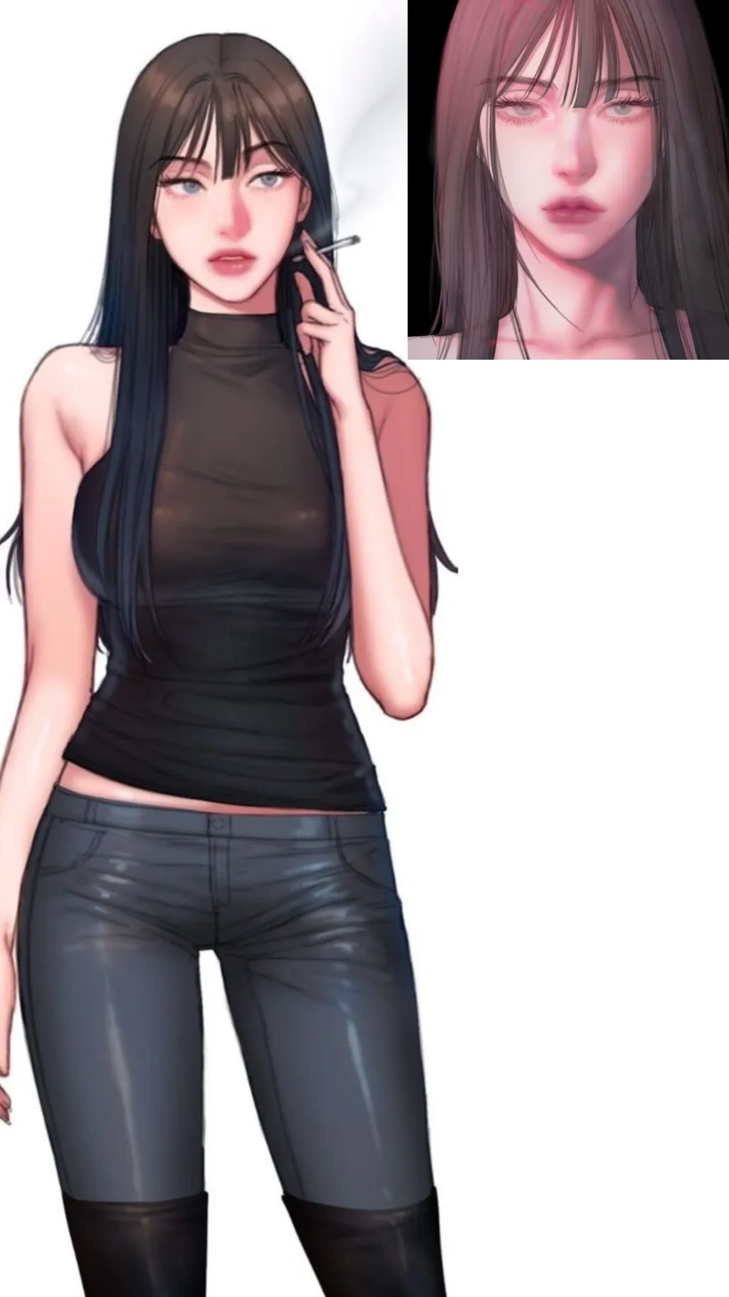 ai character: Kang Yuna background